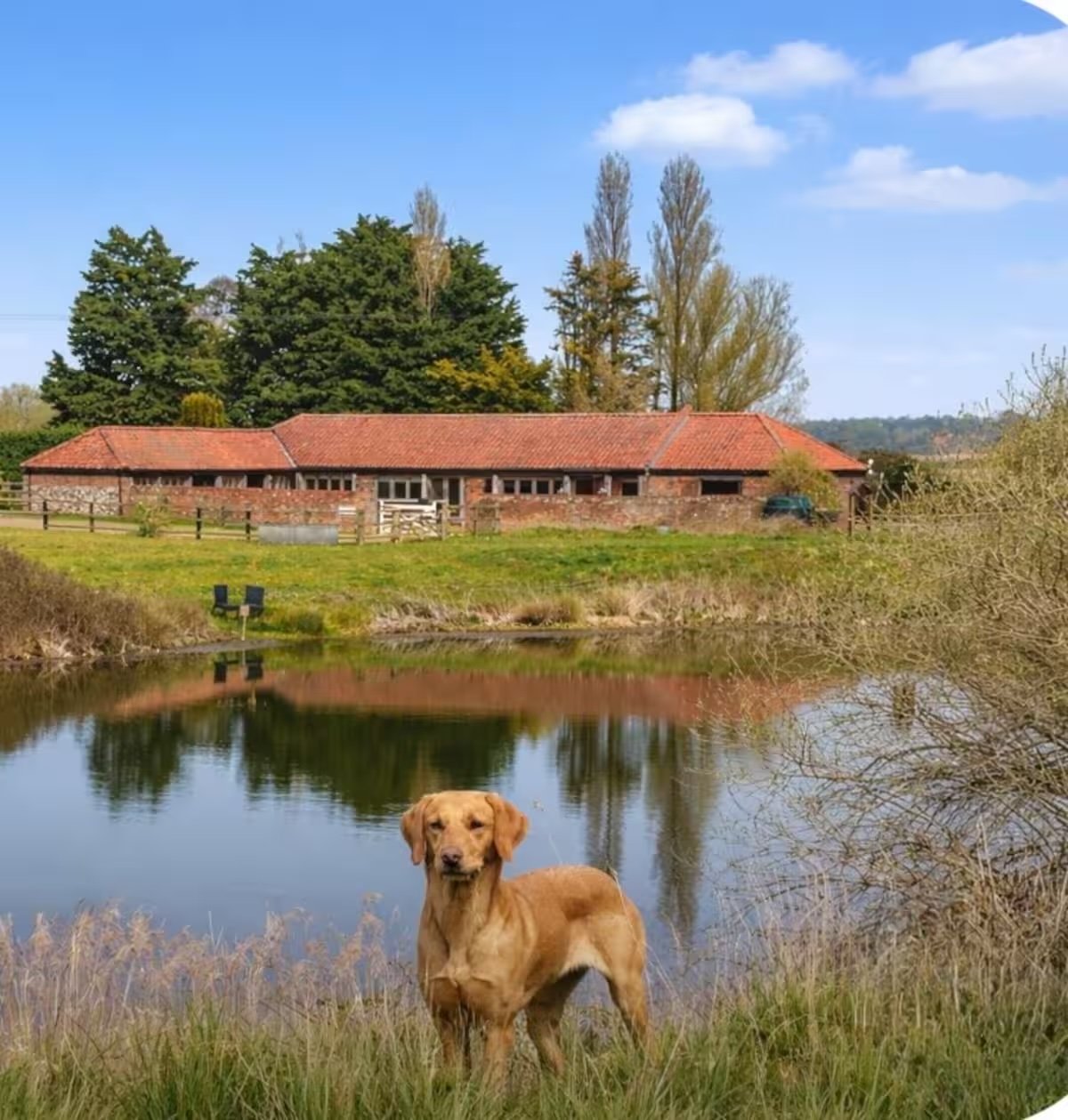 Monks Barn holiday accommodation at Langley Abbey Estate